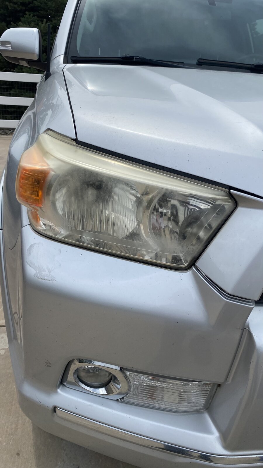 Toyota 4Runner — Driver Side — before restoration